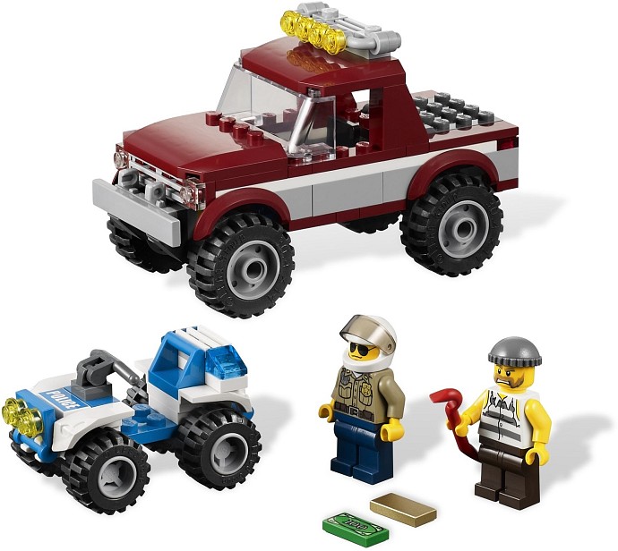 LEGO City Policja leśna 4437 Pościg policyjny. KLOCKI LEGO LEGO City Policja leśna 4437 Pościg policyjny.