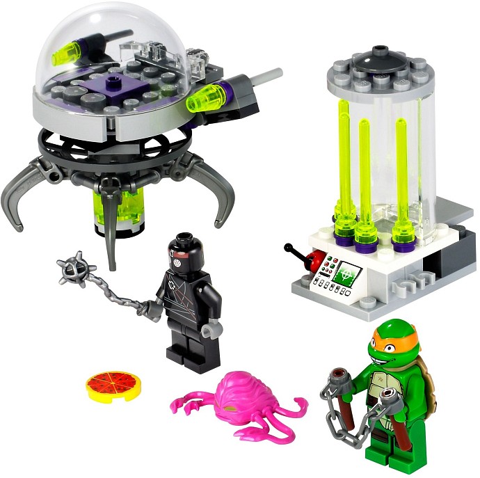 LEGO Turtles 79100 Ucieczka z laboratorium Kraangera KLOCKI LEGO LEGO Turtles 79100 Ucieczka z laboratorium Kraangera
