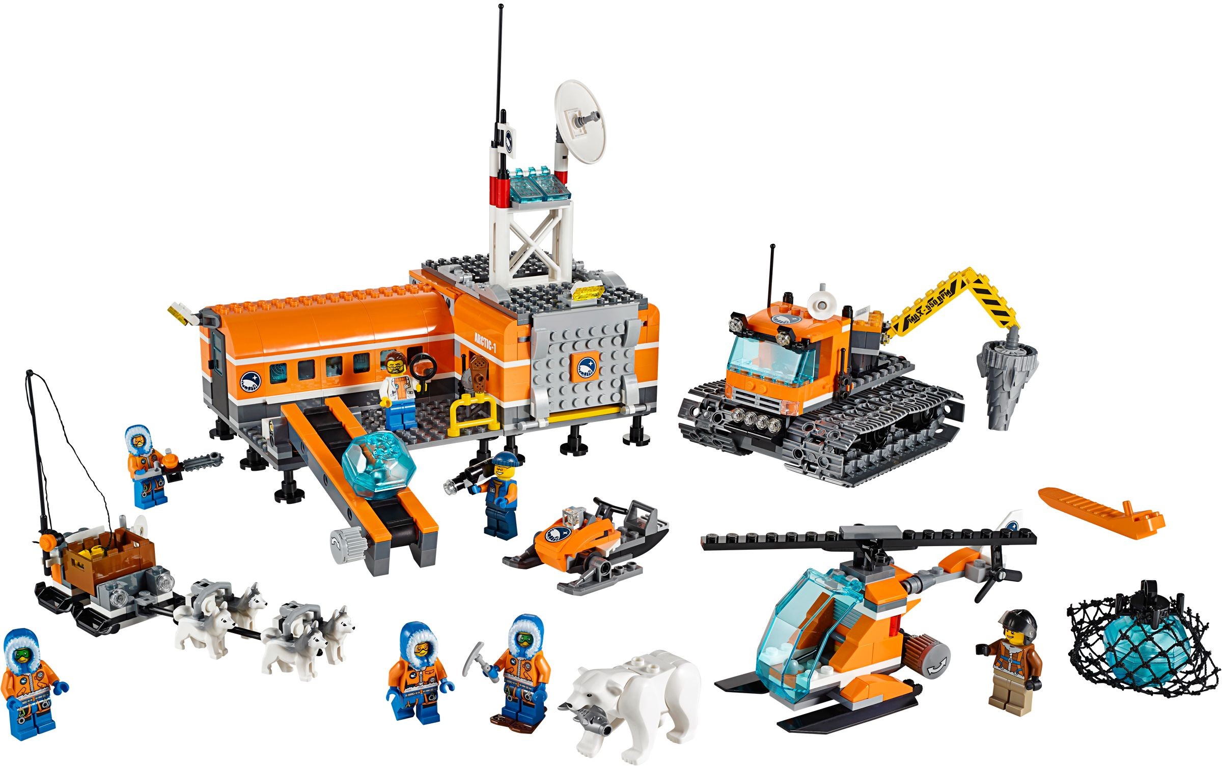 LEGO 60036 City Arktyczna Baza klocki LEGO LEGO 60036 City Arktyczna Baza