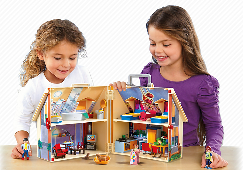 PLAYMOBIL 5167 Nowy przenośny domek dla lalek