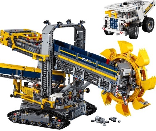 LEGO 42055 Technic Górnicza koparka kołowa