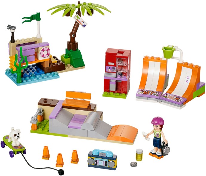 LEGO 41099 Friends Skatepark w Heartlake
