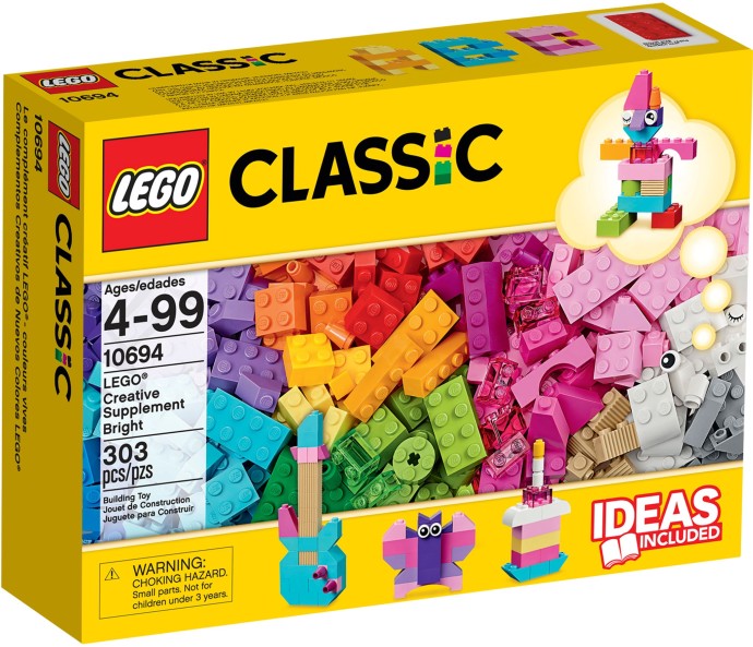 LEGO 10694 Classic Kreatywne budowanie LEGO w kolorach