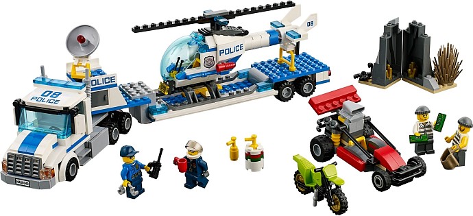 LEGO City 60049 Laweta do przewozu helikoptera