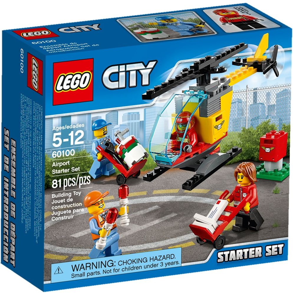 LEGO 60100 City Lotnisko wiek 5-12