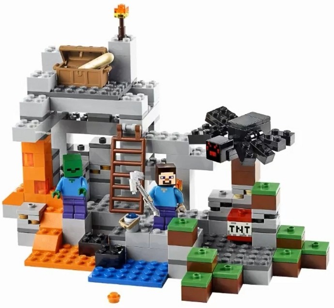 LEGO 21113 Minecraft The Cave KLOCKI LEGO LEGO 21113 Minecraft The Cave