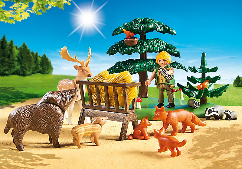 PLAYMOBIL 6815 Polana z paszą dla zwierząt