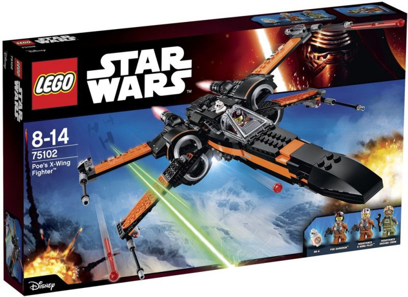 LEGO 75102 Star Wars Poe's X-Wing Starfighter