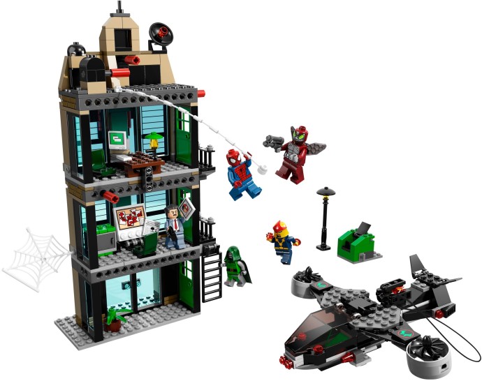 LEGO Super Heroes 76005 Spiderman Codzienny pojedynek klocki LEGO LEGO Super Heroes 76005 Spiderman Codzienny pojedynek