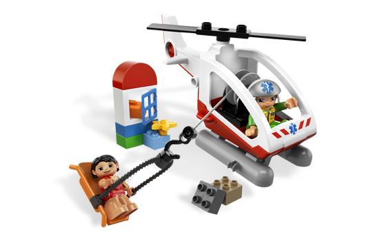 LEGO Duplo 5794 Helikopter Ratunkowy LEGO Duplo 5794 Helikopter Ratunkowy