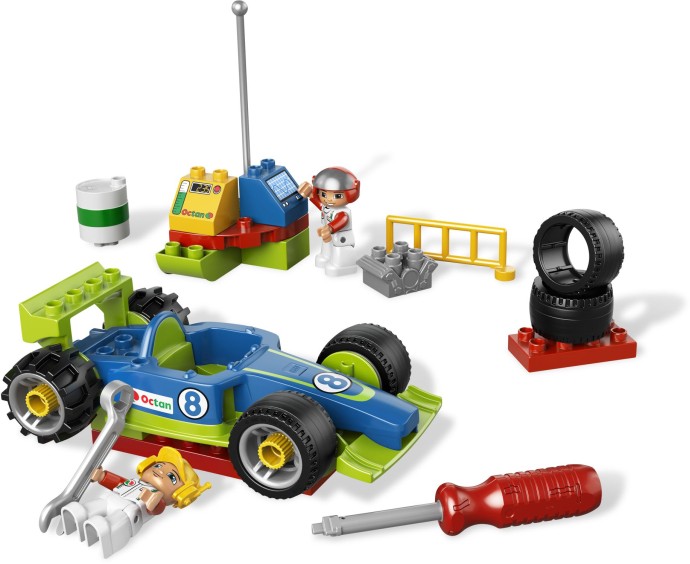 LEGO Duplo 6143 Drużyna wyścigowa