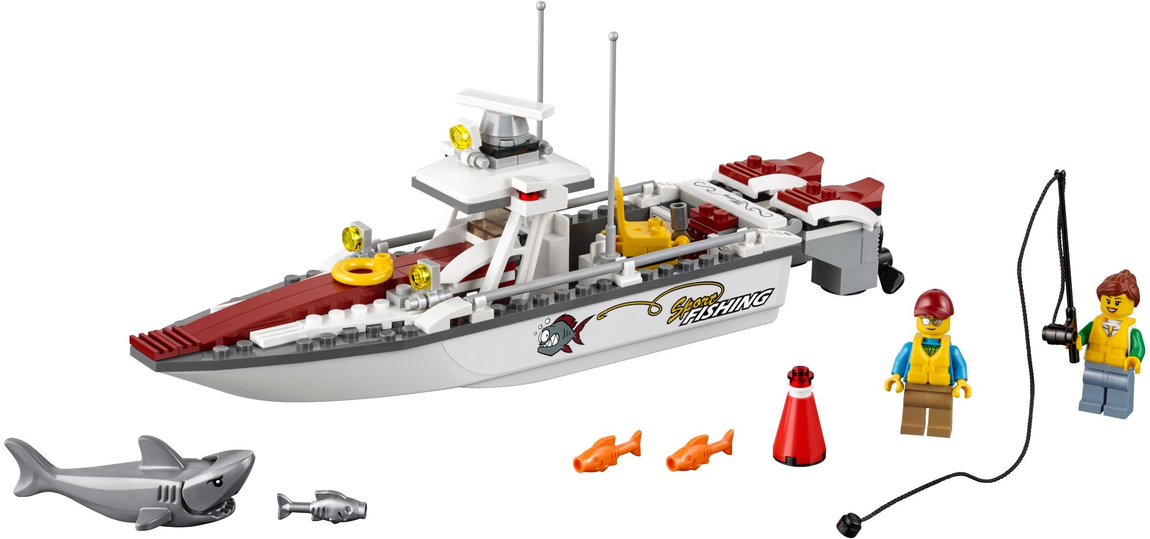 LEGO 60147 City Łódź rybacka