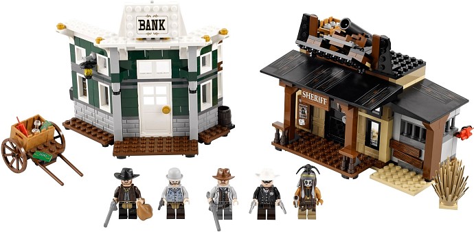 LEGO The Lone Ranger 79109 Pojedynek w Colby City