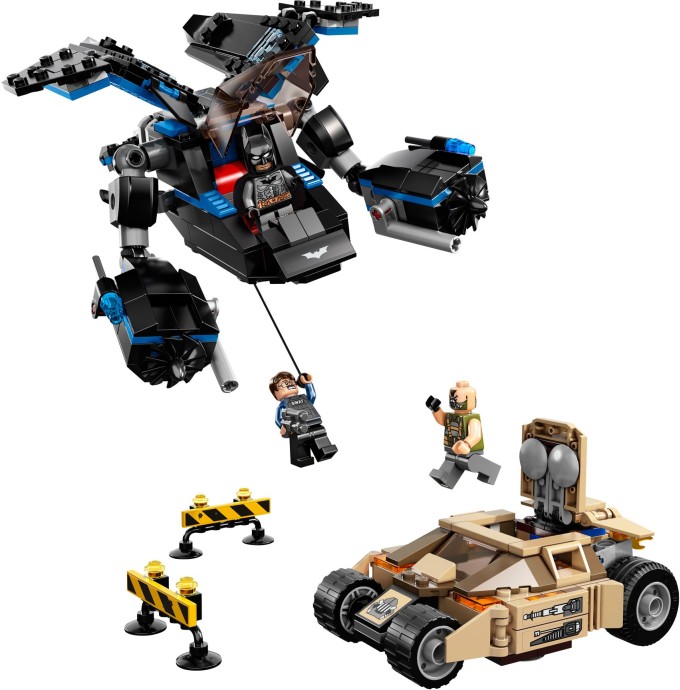 LEGO Super Heroes 76001 Batman kontra Bane Pościg w Tumblerze