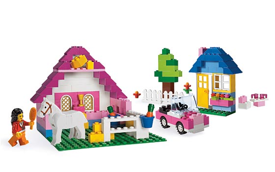 LEGO 5560 Duży różowy kubełek