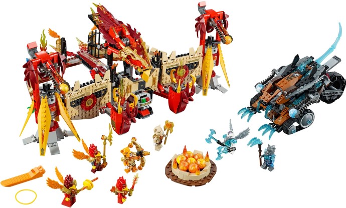 LEGO 70146 Chima Ognista Świątynia Feniksa
