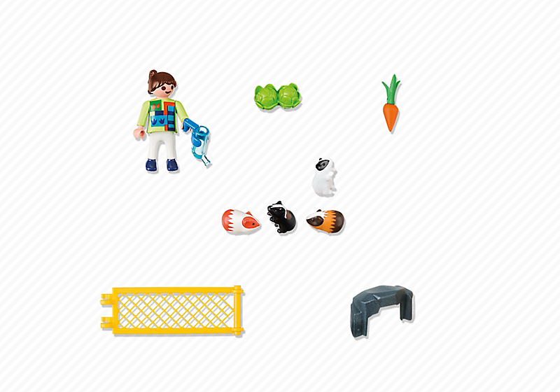 PLAYMOBIL 4794 Dziewczynka z świnkami morskimi
