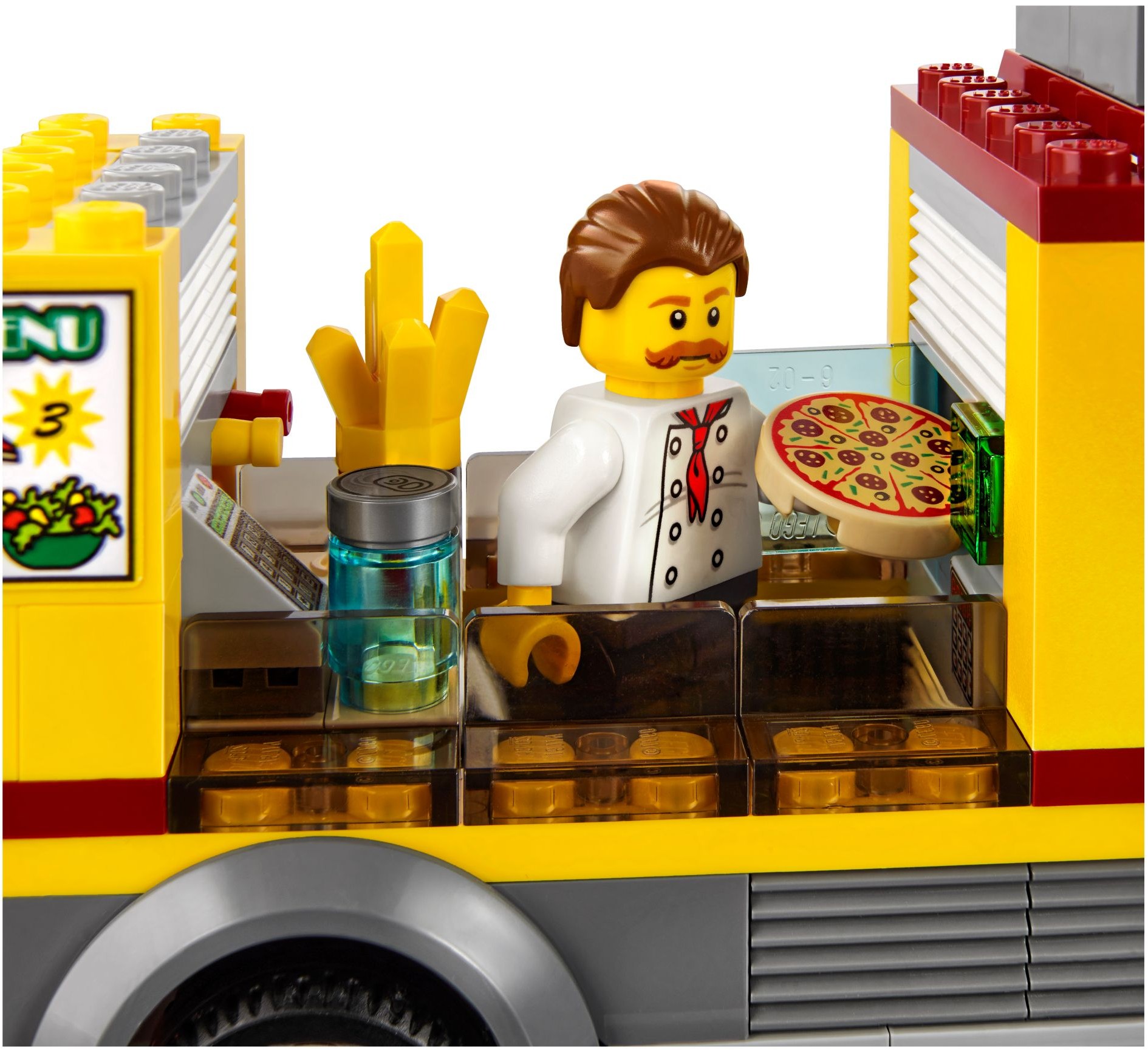 LEGO 60150 City Foodtruck z pizza