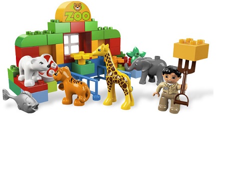 LEGO DUPLO 6136 Moje pierwsze zoo. KLOCKI LEGO LEGO DUPLO 6136 Moje pierwsze zoo.