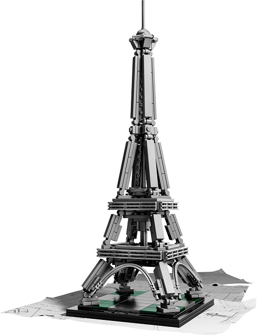 LEGO Architecture 21019 Wieża Eiffla. KLOCKI LEGO LEGO Architecture 21019 Wieża Eiffla