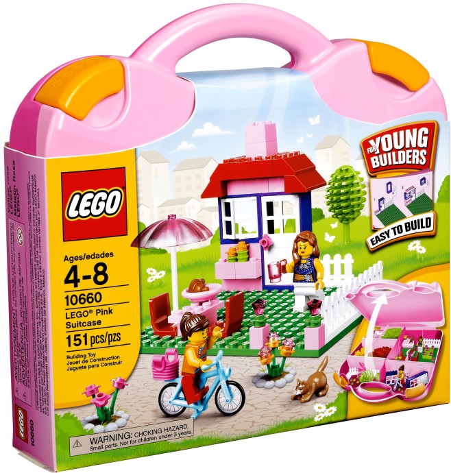 LEGO 10660 Różowa walizka KLOCKI LEGO LEGO 10660 Różowa walizka