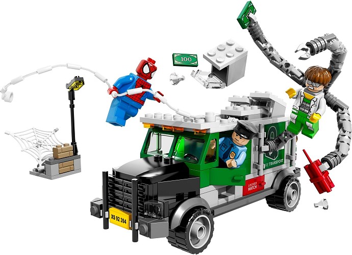 LEGO Super Heroes 76015 Doc Ock napad na ciężarówkę KLOCKI LEGO LEGO Super Heroes 76015 Doc Ock napad na ciężarówkę