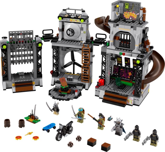 LEGO 79117 Turtles Inwazja na kryjówkę żółwi