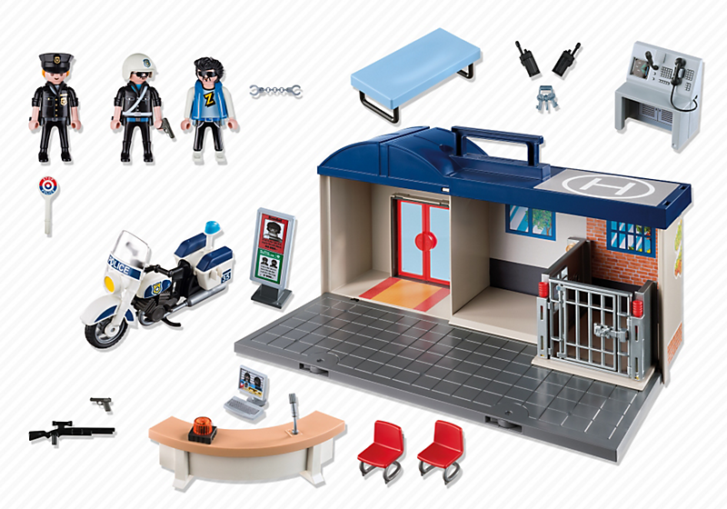 PLAYMOBIL 5299 Przenośny komisariat policji