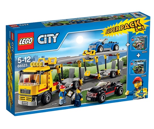 LEGO 66523 City Pojazdy Super Pack 3 w 1