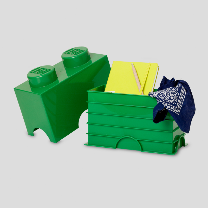 LEGO Pojemnik na klocki 2 zielony