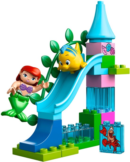 LEGO 10515 Duplo Podwodny zamek Arielki klocki LEGO LEGO 10515 Duplo Podwodny zamek Arielki