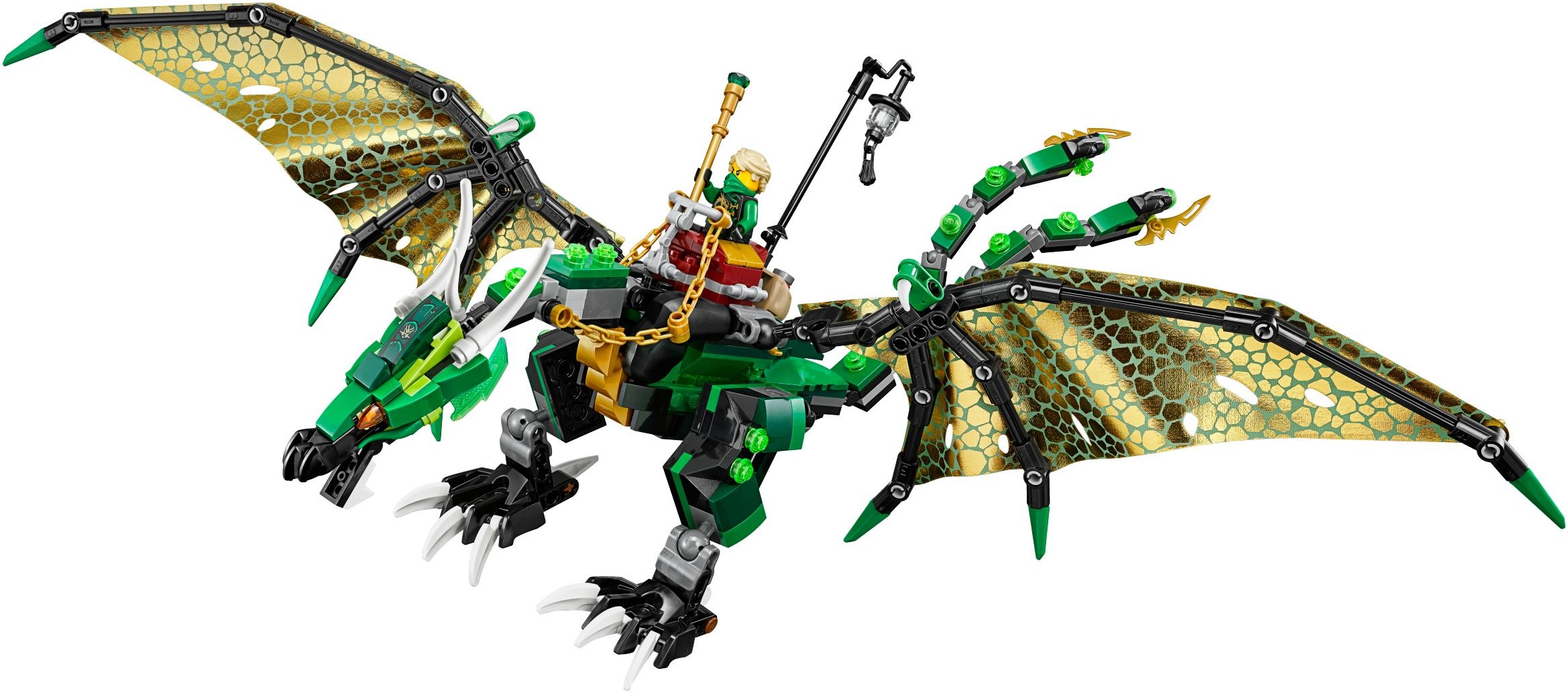 LEGO 70593 Ninjago Zielony smok NRG