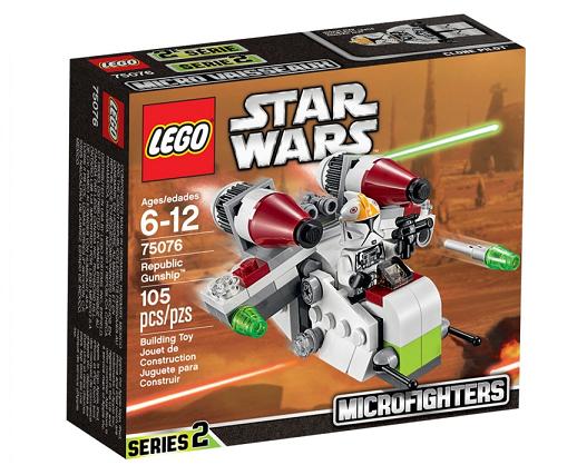 LEGO Star Wars 75076 Republik Gunship