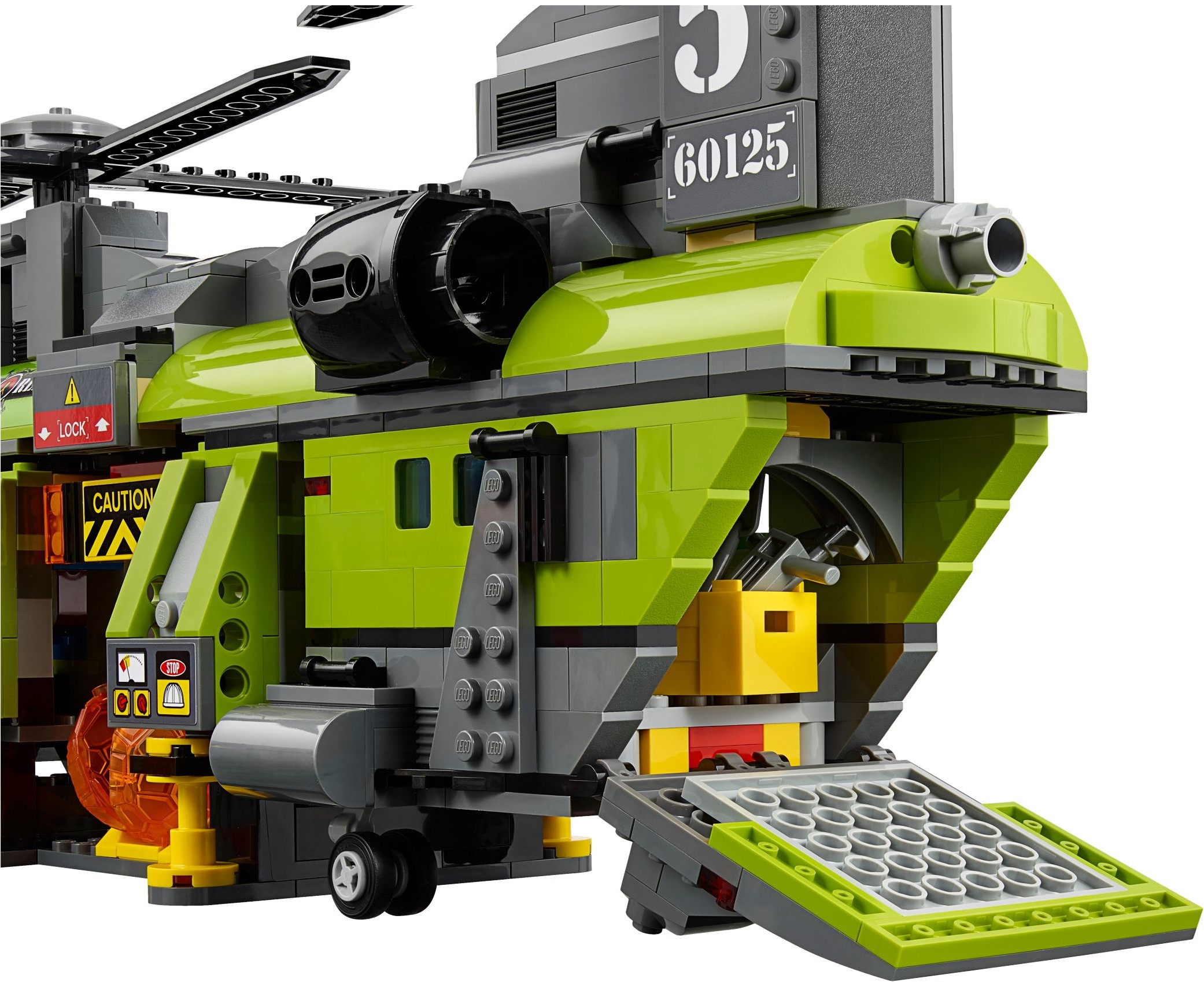 LEGO 60125 City Wulkany helikopter transportowy