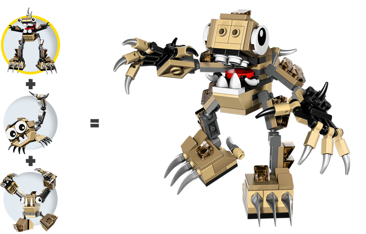 LEGO 41521 Mixels 3 Footi