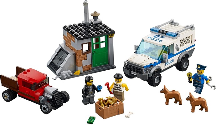 LEGO 60048 City Pościg policyjny z psem. klocki lego LEGO 60048 City Pościg policyjny z psem