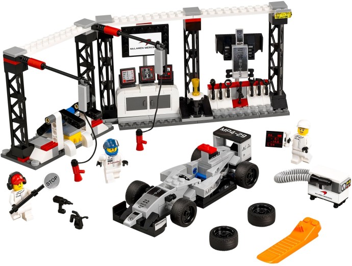 LEGO 75911 Speed Champions Pit Stop McLaren Mercedes
