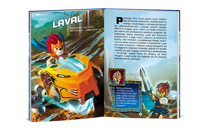 Lego Chima Lwy kontra krokodyle