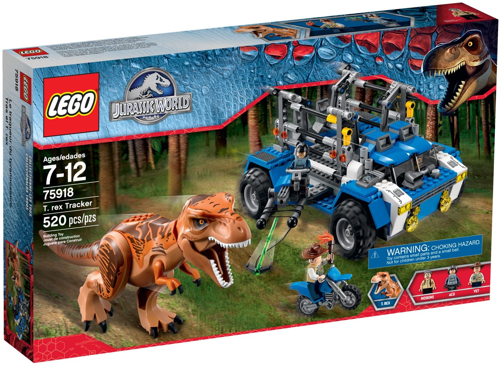 LEGO 75918 Jurassic World Polowanie na Tyranozaura