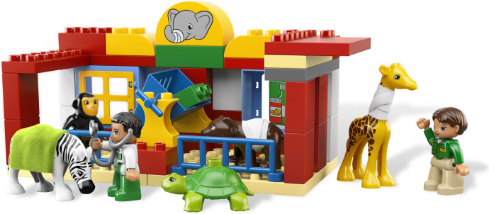 LEGO Duplo 6158 Szpital dla zwierząt klocki LEGO LEGO Duplo 6158 Szpital dla zwierząt