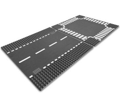 LEGO 7280 Odcinek prosty i skrzyżowanie