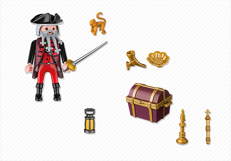 PLAYMOBIL 4783 Pirat ze skrzynią skarbów