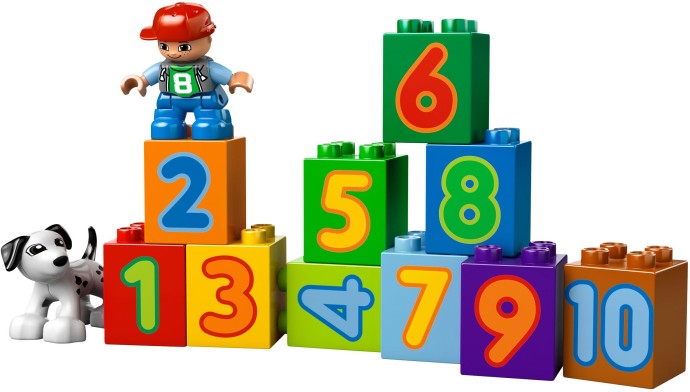 LEGO DUPLO 10558 Pociąg z cyferkami klocki LEGO LEGO DUPLO 10558 Pociąg z cyferkami