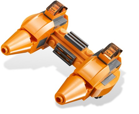 LEGO Star Wars 9678 Twin-Pod Cloud Car & Bespin.