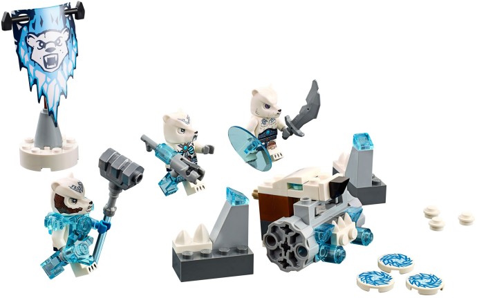 LEGO 70229 Plemię lodowych niedźwiedzi