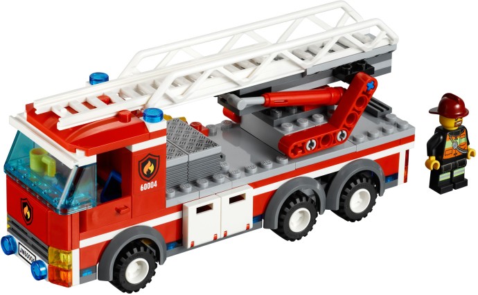 LEGO City 60004 Remiza strażacki klocki LEGO LEGO City 60004 Remiza strażacki