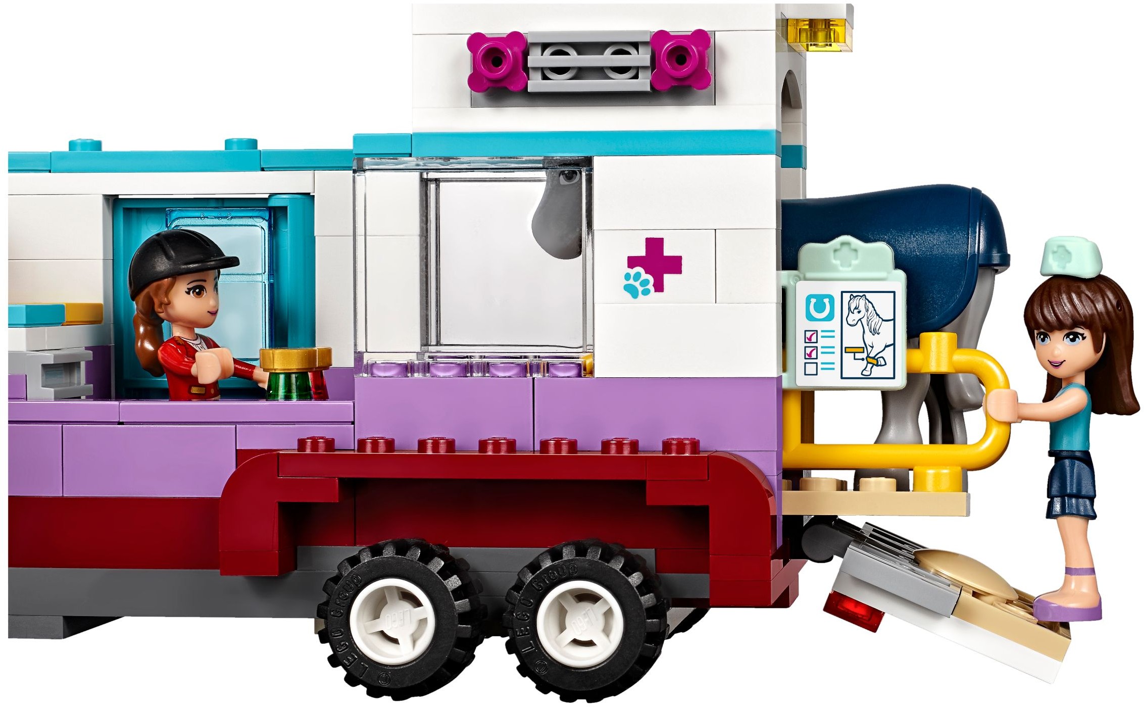 LEGO 41125 Friends Przyczepa dla konia