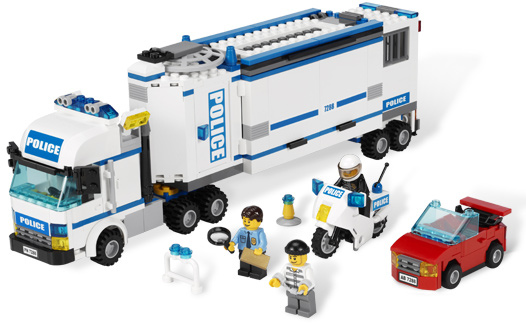 LEGO City 7288 Mobilna jednostka policji KLOCKI LEGO LEGO City 7288 Mobilna jednostka policji