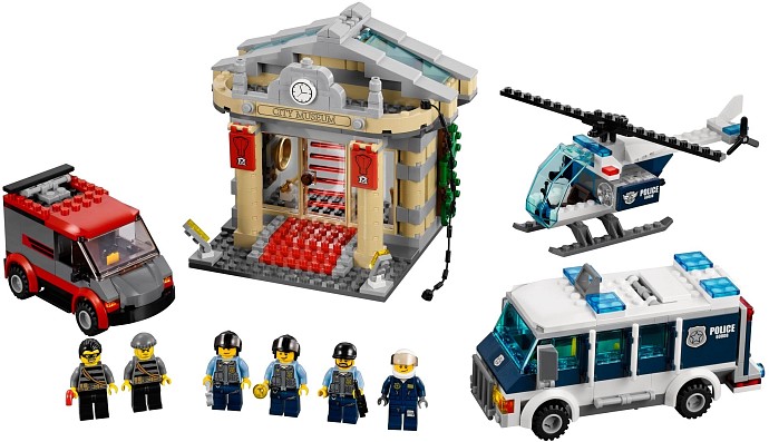 LEGO City 60008 Włamanie do muzeum KLOCKI LEGO LEGO City 60008 Włamanie do muzeum