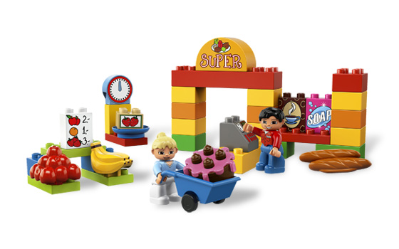 LEGO DUPLO 6137 Mój pierwszy supermarket. KLOCKI LEGO LEGO DUPLO 6137 Mój pierwszy supermarket.